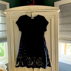 Redvalentino sweatshirt and Paisley Dress